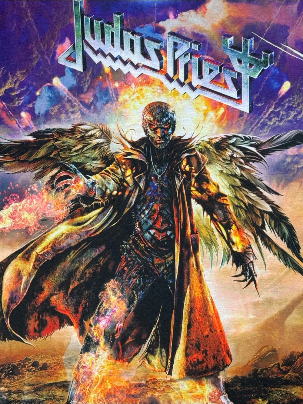 Judas Priest Redeemer of Souls Double Sided Graphic Heavy Metal Band T-Shirt 2XL - Picture 4 of 10